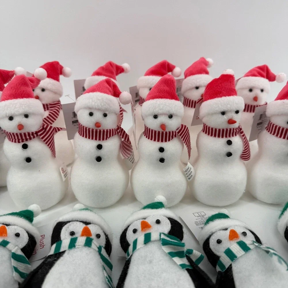 10 Lots of 22 Target Bullseye Playground Snowman‎ Penguin Plush 5